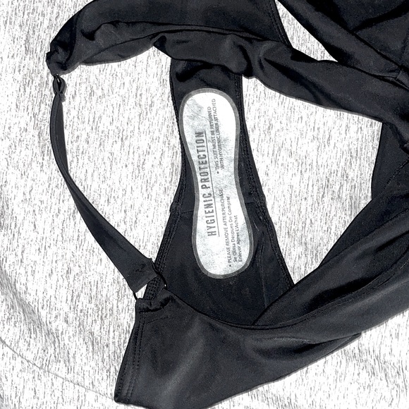 Kendall & Kylie black cutout bathing suit size S - Picture 7 of 10